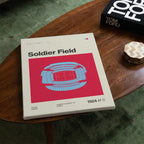 Chicago Soccer Stadium Canvas Art