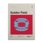Chicago Soccer Stadium Canvas Art