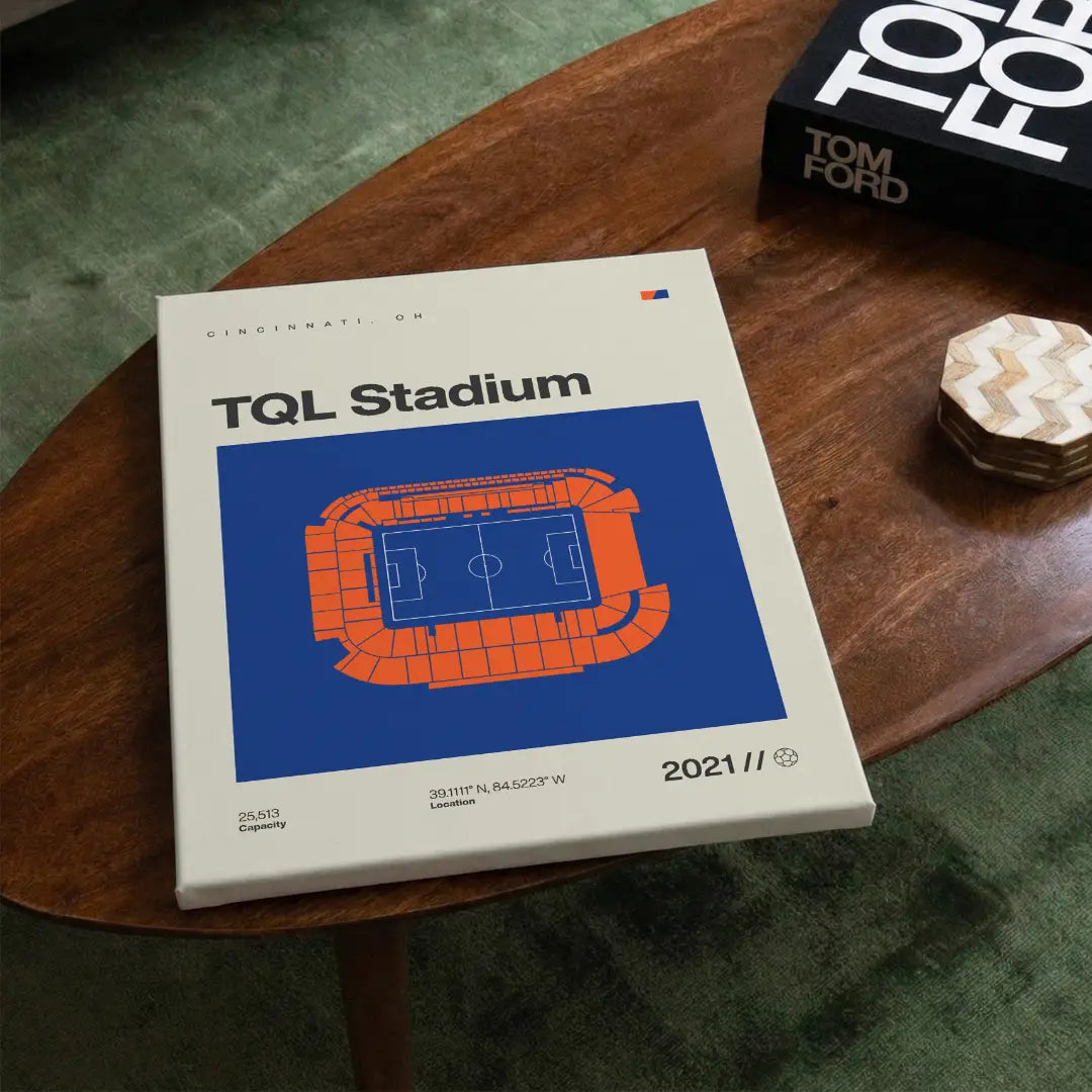 Cincinnati Soccer Stadium Canvas Art