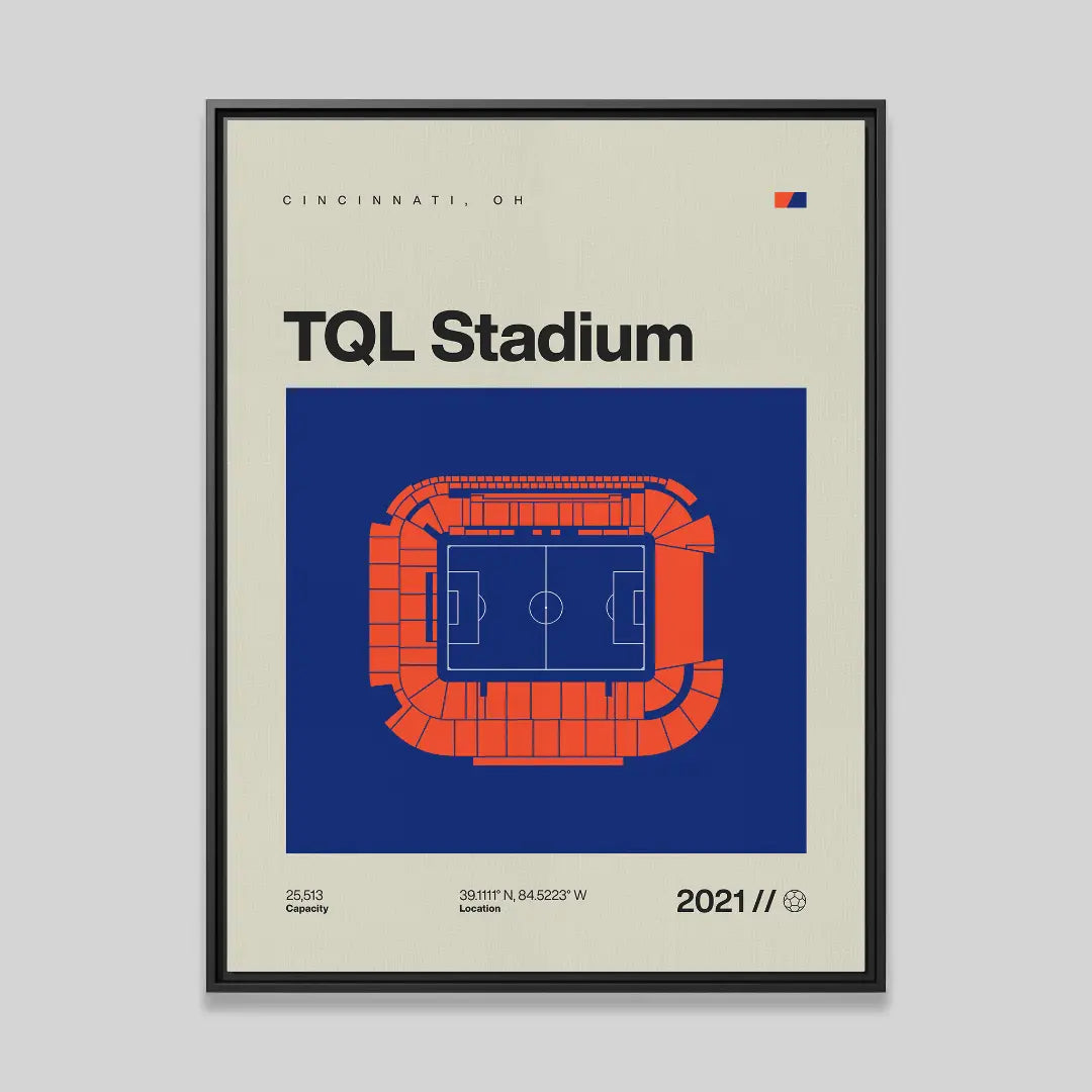 Cincinnati Soccer Stadium Canvas Art