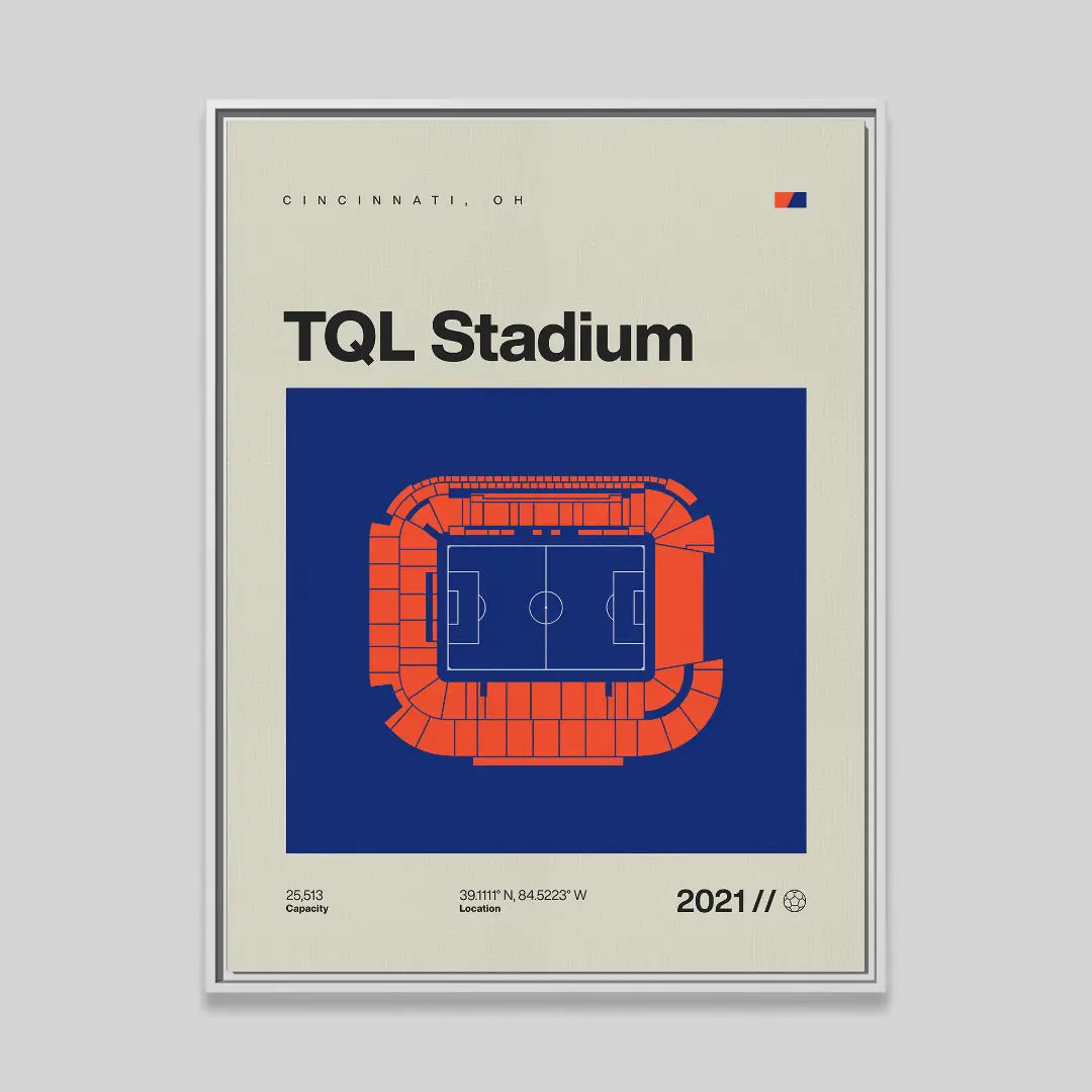 Cincinnati Soccer Stadium Canvas Art