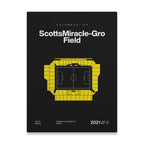 Columbus Soccer Stadium Bold Canvas Art