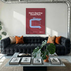 Colorado Soccer Stadium Bold Canvas Art