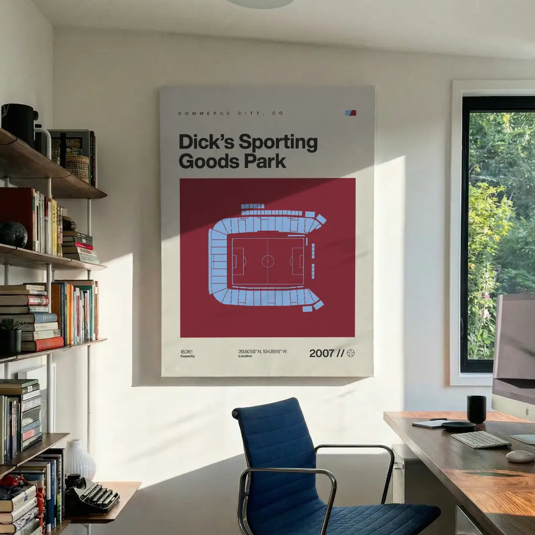 Colorado Soccer Stadium Canvas Art