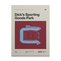 Colorado Soccer Stadium Canvas Art