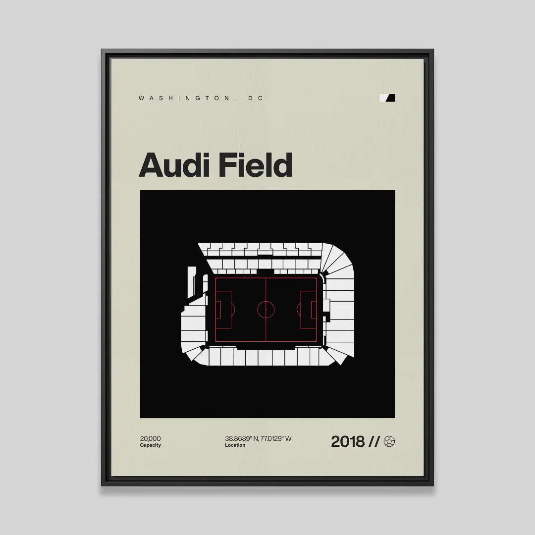 D.C. Soccer Stadium Canvas Art