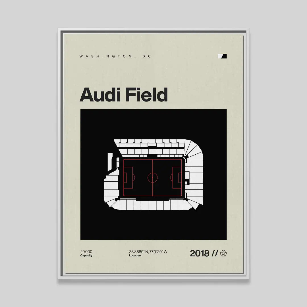 D.C. Soccer Stadium Canvas Art