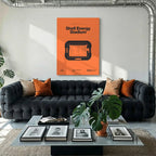 Houston Soccer Stadium Bold Canvas Art