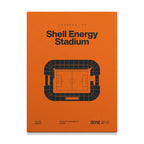Houston Soccer Stadium Bold Canvas Art
