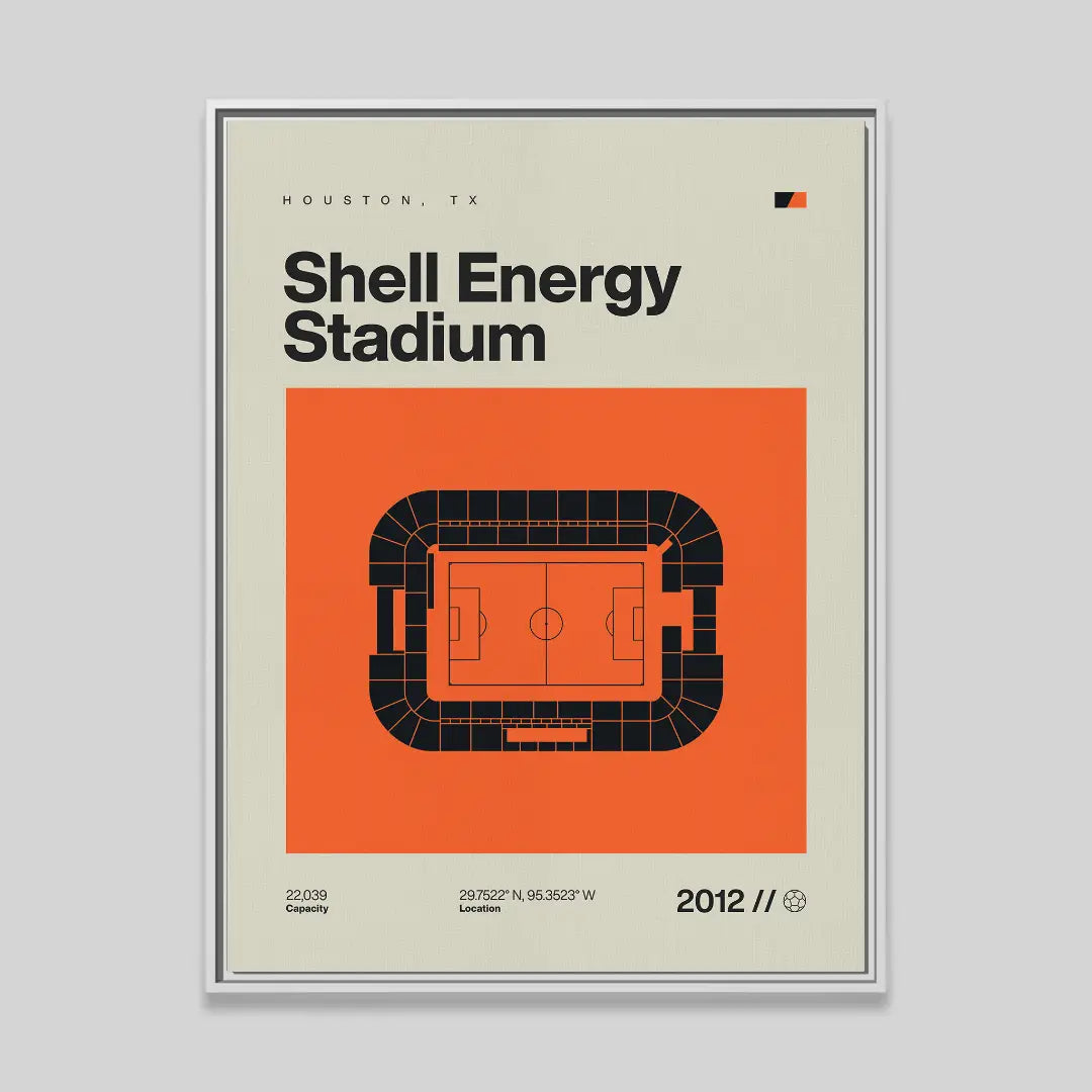 Houston Soccer Stadium Canvas Art