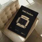 LA Soccer Stadium Bold Canvas Art