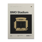 LA Soccer Stadium Canvas Art