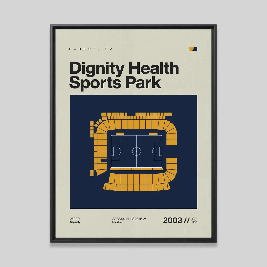 Los Angeles Soccer Stadium Canvas Art