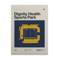 Los Angeles Soccer Stadium Canvas Art
