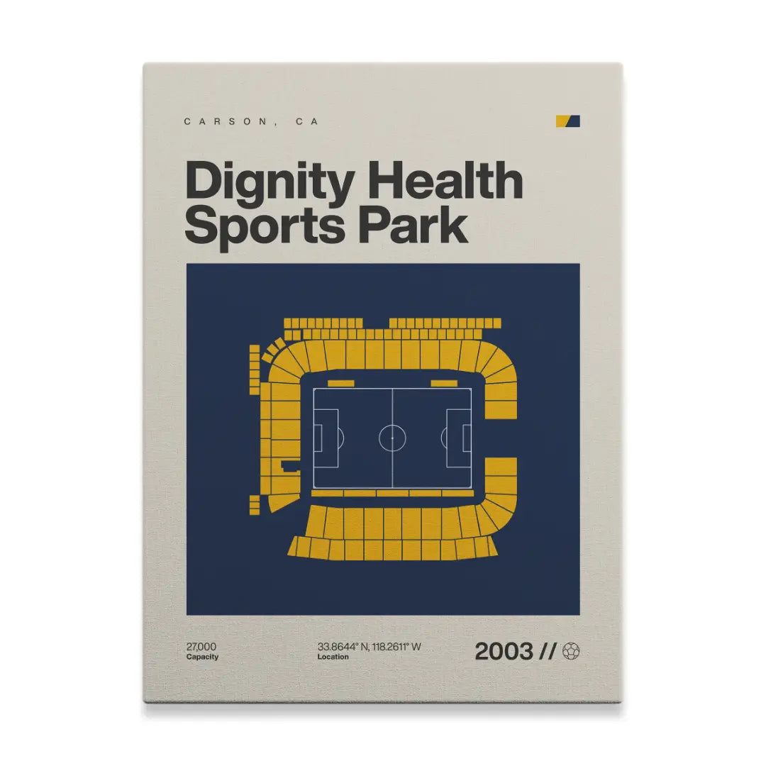 Los Angeles Soccer Stadium Canvas Art