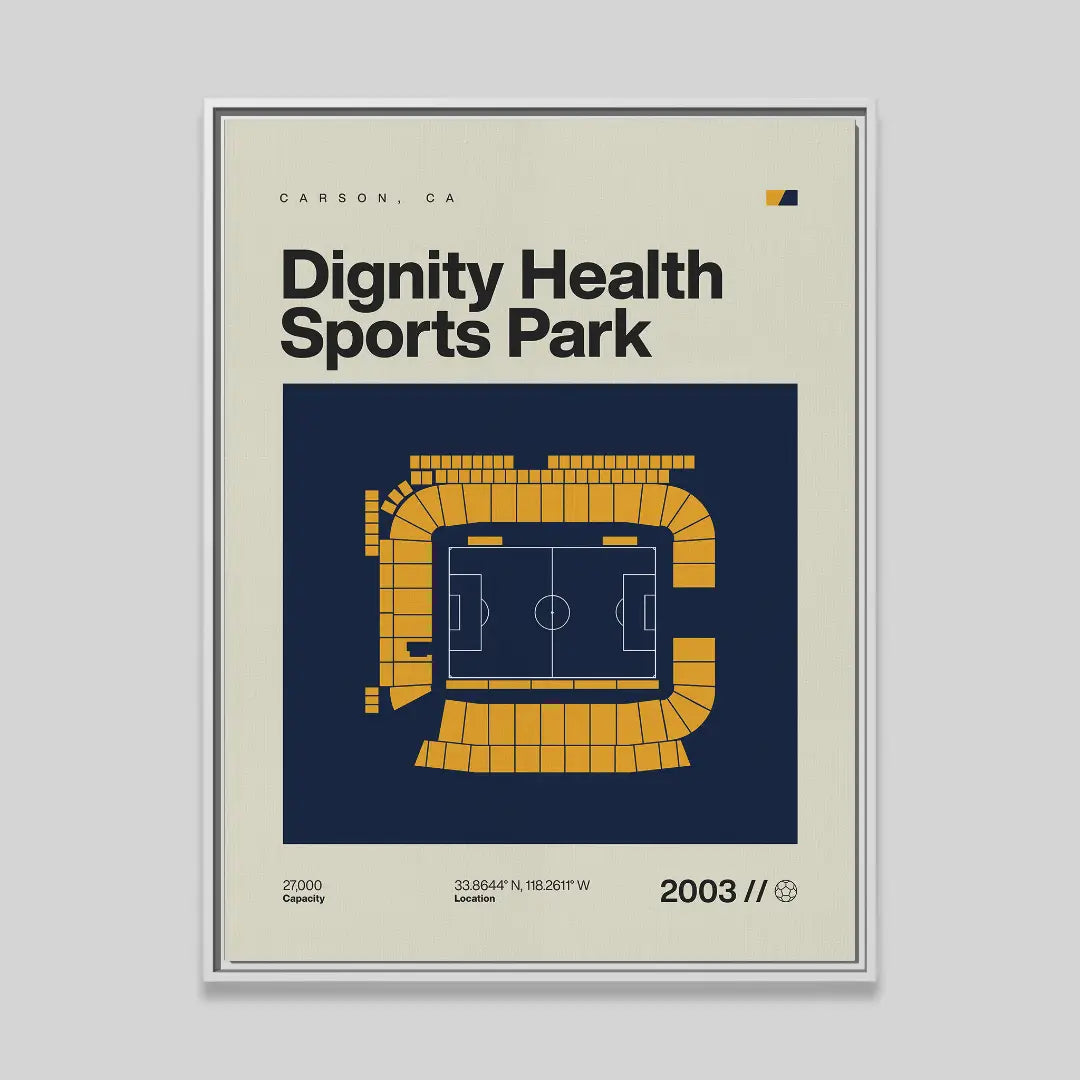 Los Angeles Soccer Stadium Canvas Art