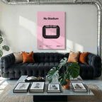 Miami Soccer Stadium Bold Canvas Art