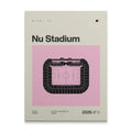 Miami Soccer Stadium Canvas Art