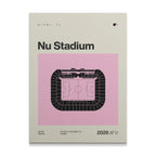 Miami Soccer Stadium Canvas Art