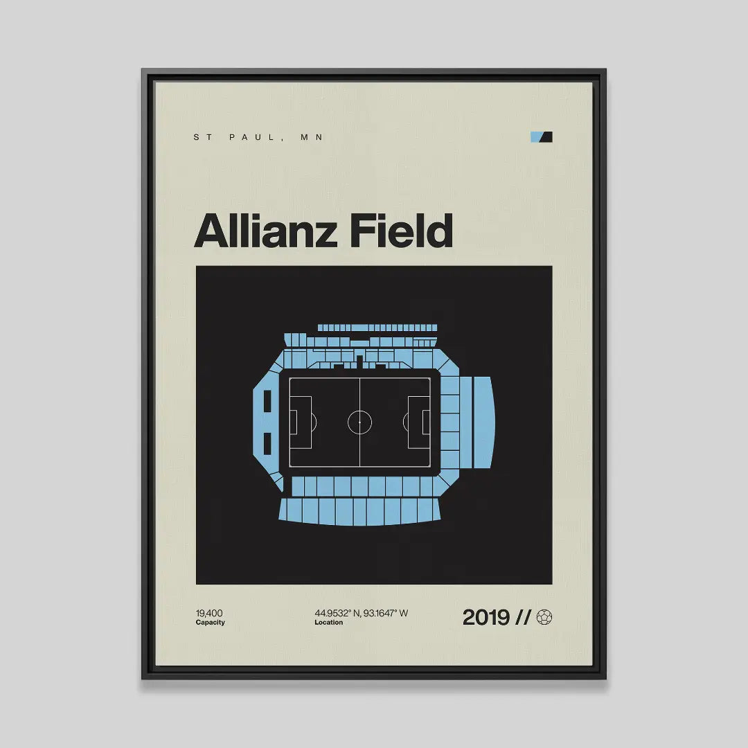 Minnesota Soccer Stadium Canvas Art
