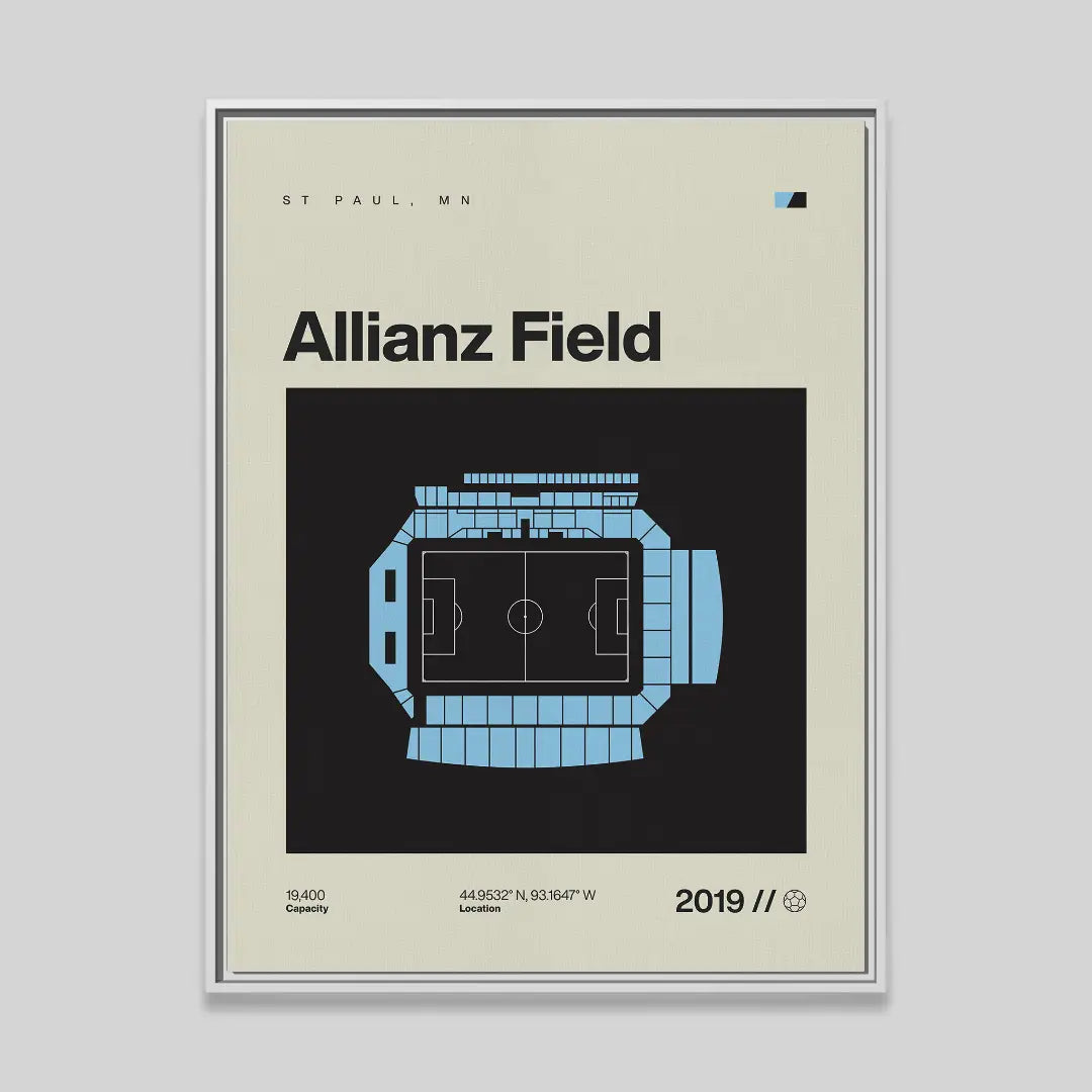 Minnesota Soccer Stadium Canvas Art