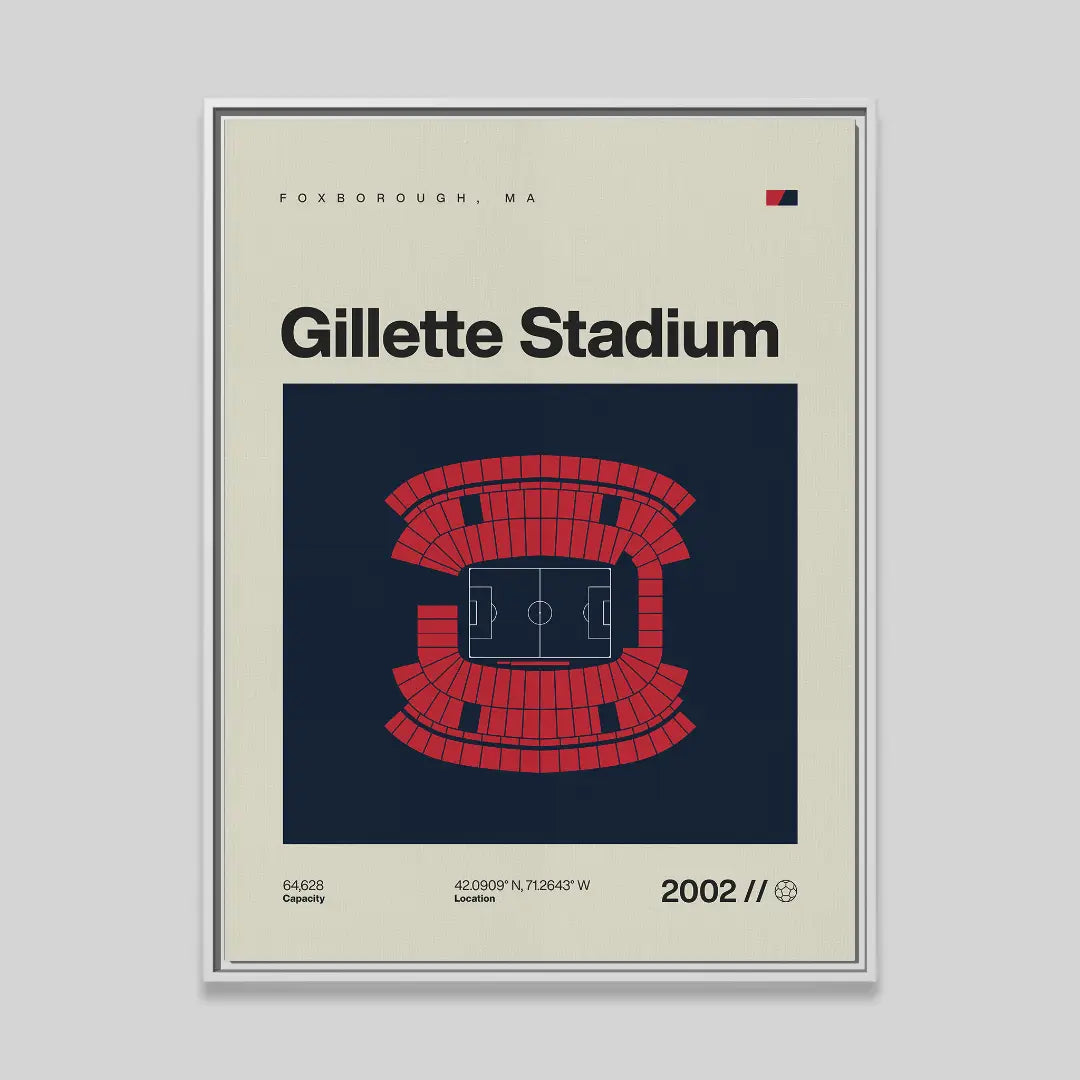 New England Soccer Stadium Canvas Art