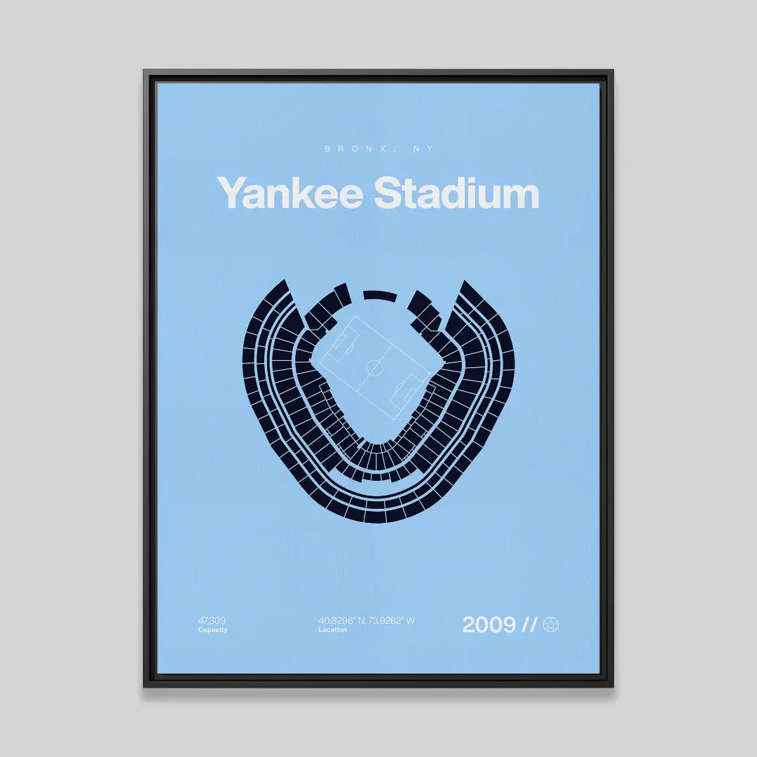 NYC Soccer Stadium Bold Canvas Art