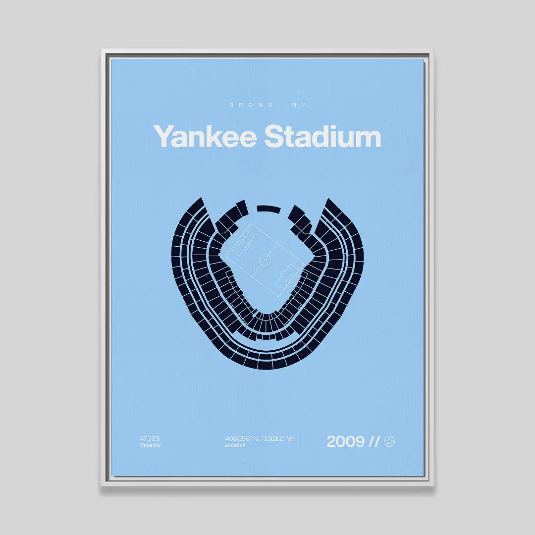 NYC Soccer Stadium Bold Canvas Art