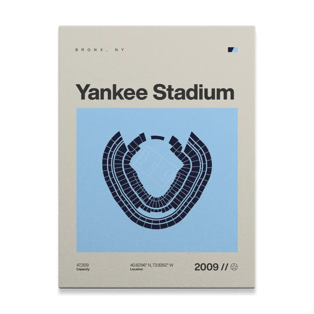 NYC Soccer Stadium Canvas Art