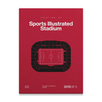 New York Soccer Stadium Bold Canvas Art