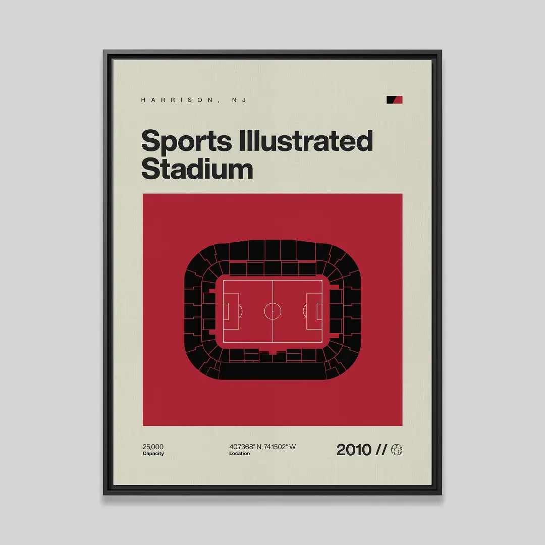 New York Soccer Stadium Canvas Art