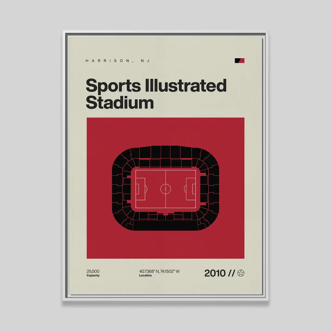 New York Soccer Stadium Canvas Art