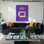 Orlando Soccer Stadium Bold Canvas Art