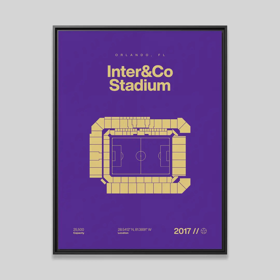 Orlando Soccer Stadium Bold Canvas Art