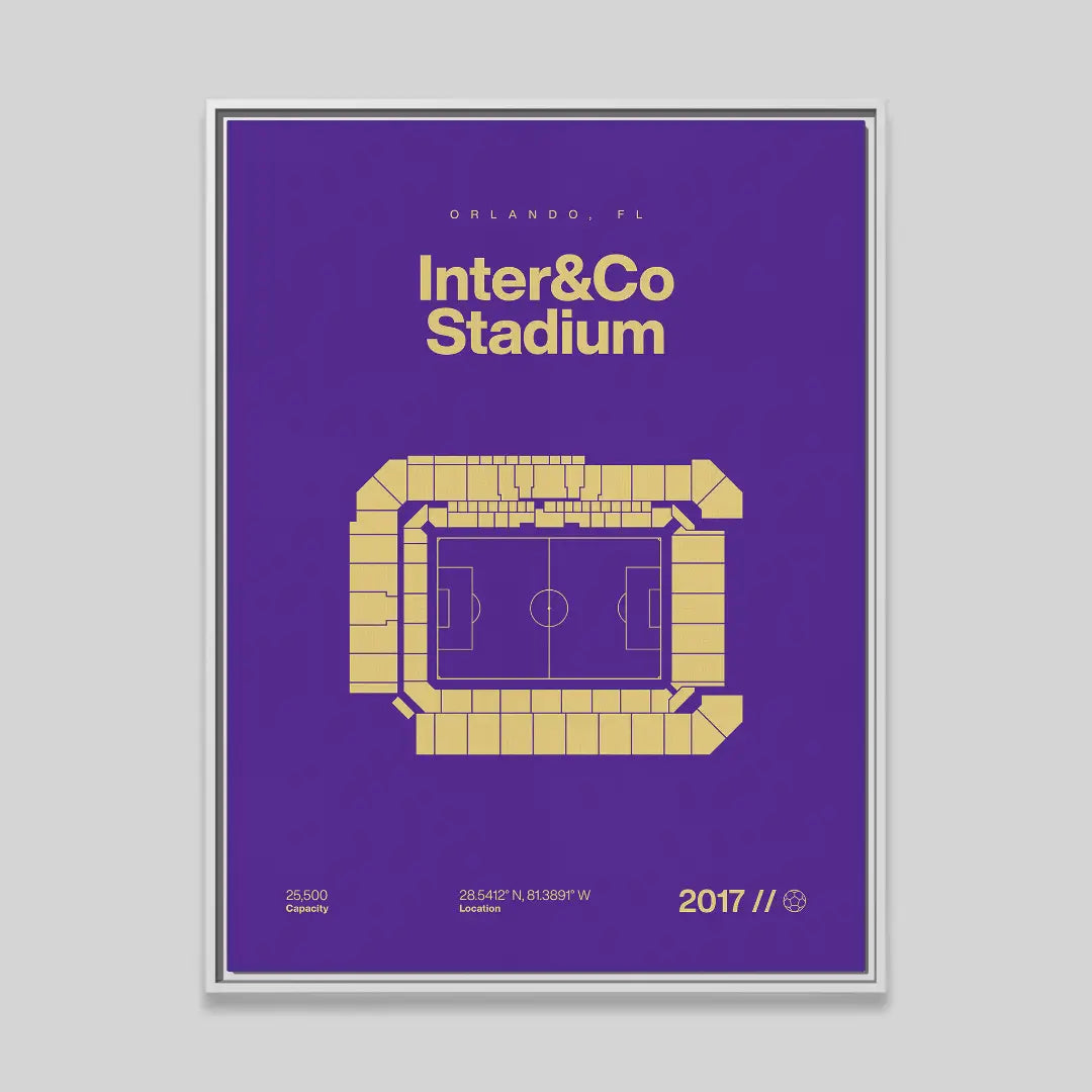 Orlando Soccer Stadium Bold Canvas Art