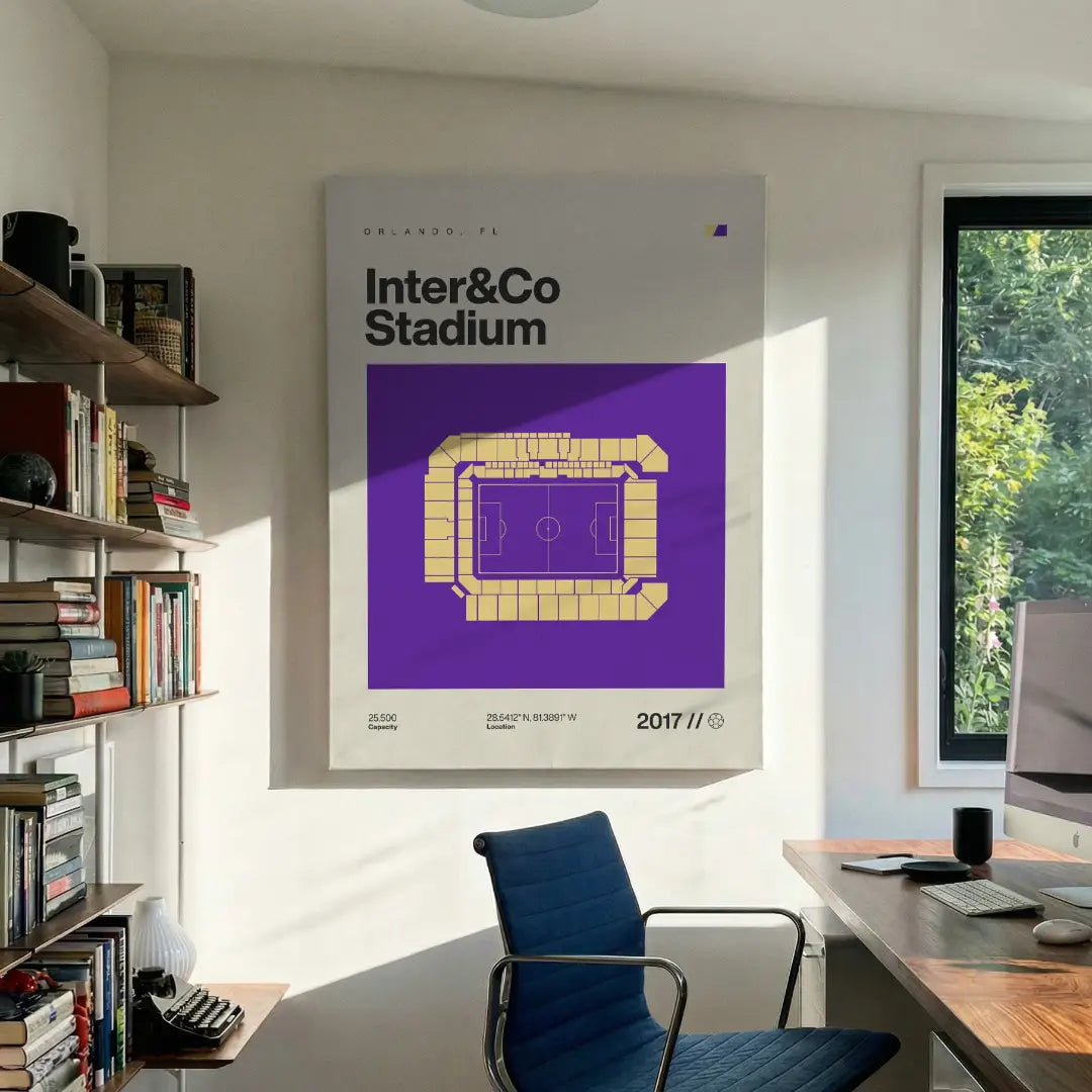Orlando Soccer Stadium Canvas Art
