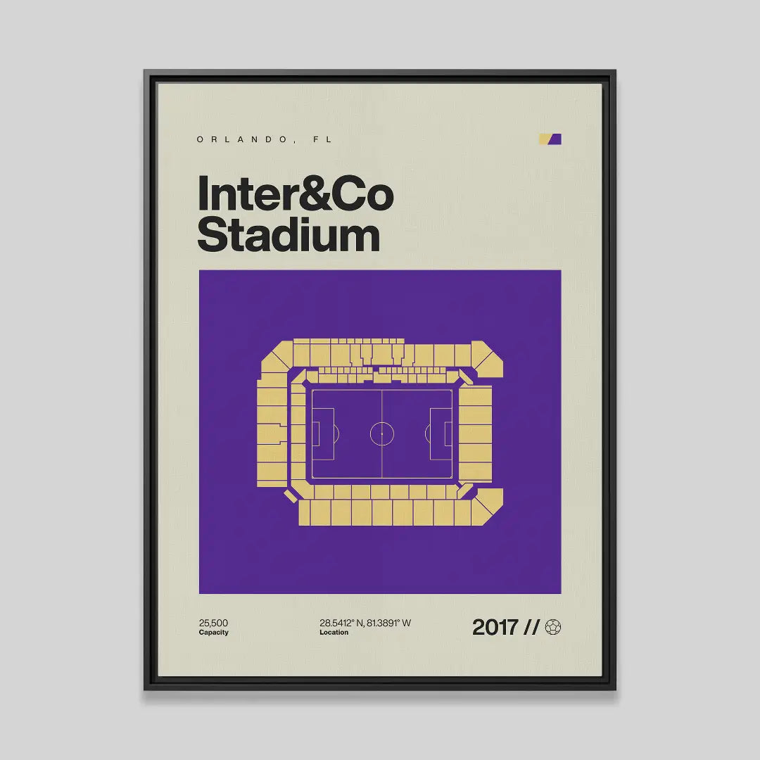 Orlando Soccer Stadium Canvas Art