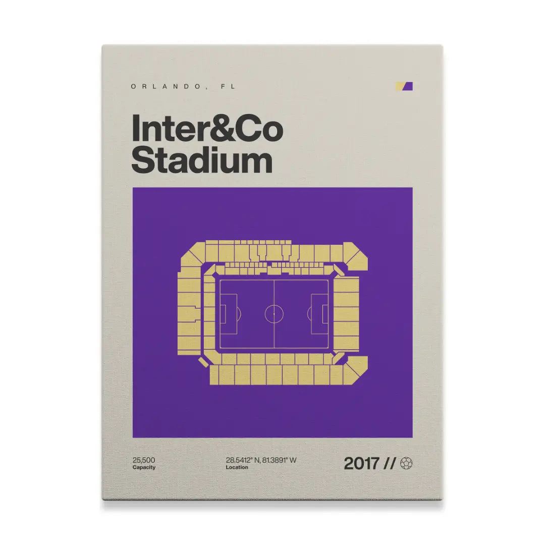 Orlando Soccer Stadium Canvas Art