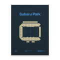 Philadelphia Soccer Stadium Bold Canvas Art