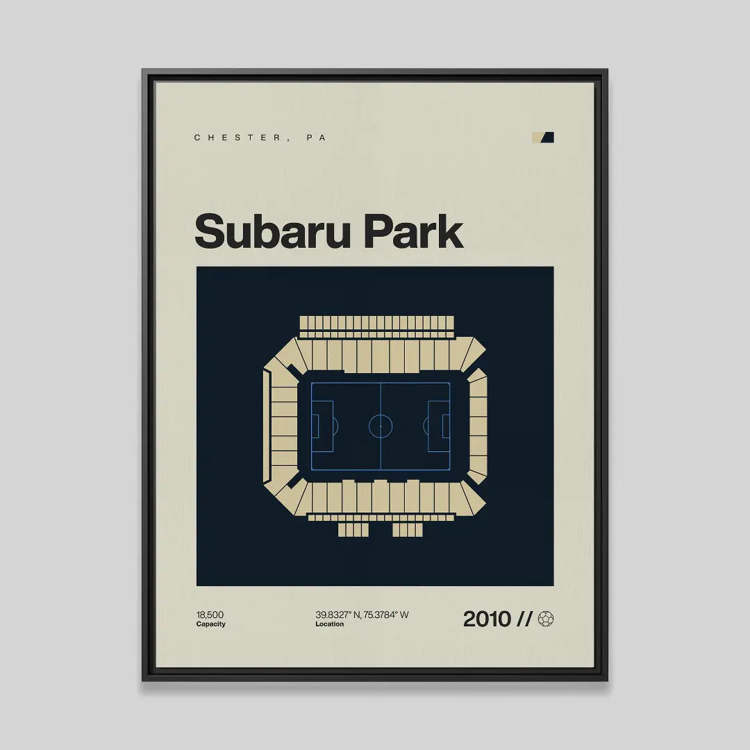 Philadelphia Soccer Stadium Canvas Art