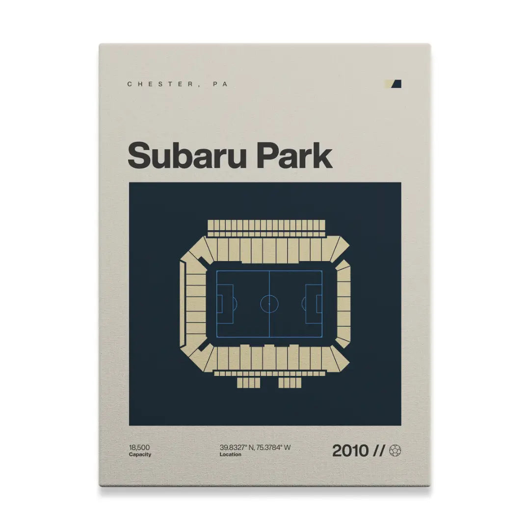 Philadelphia Soccer Stadium Canvas Art