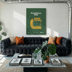 Portland Soccer Stadium Bold Canvas Art