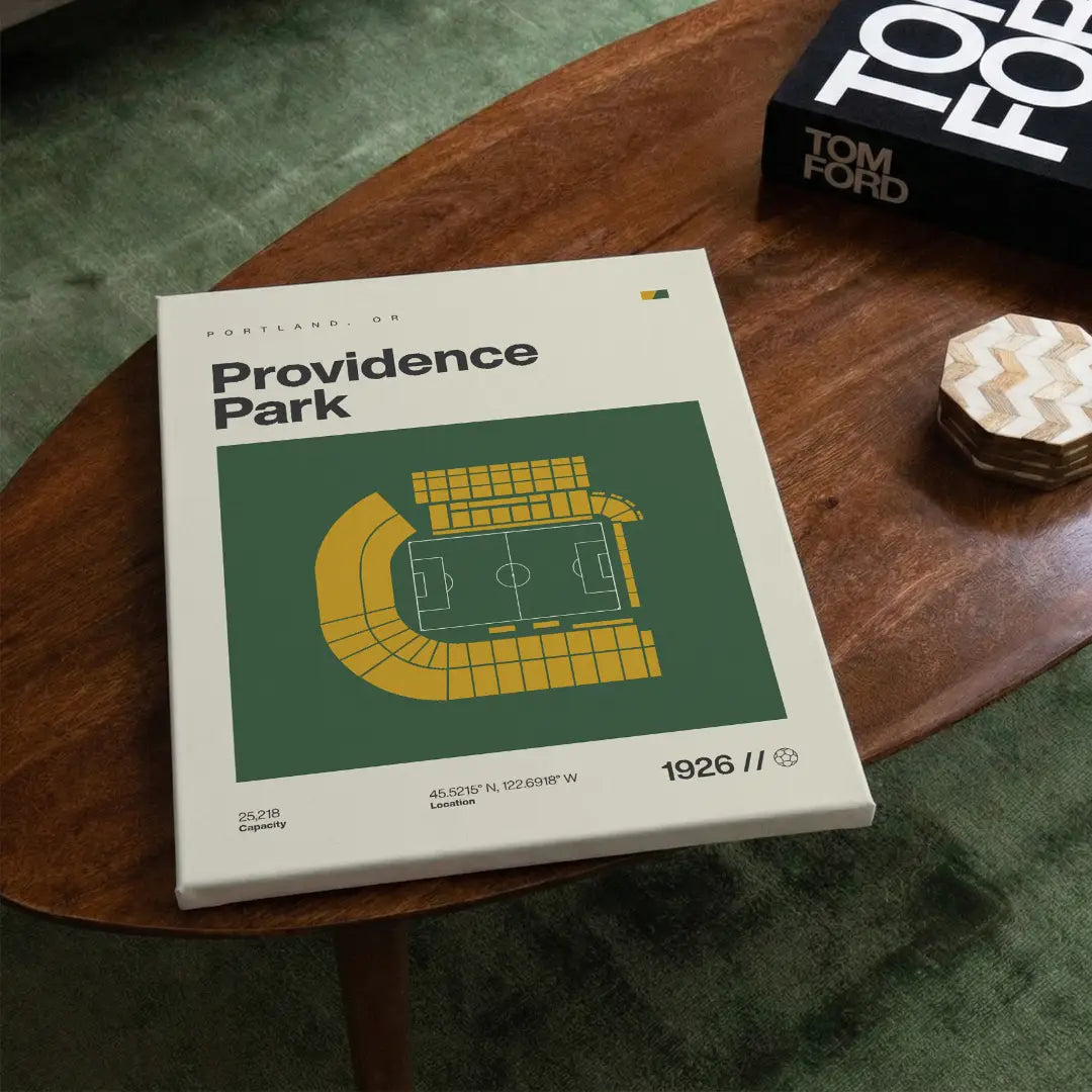 Portland Soccer Stadium Canvas Art