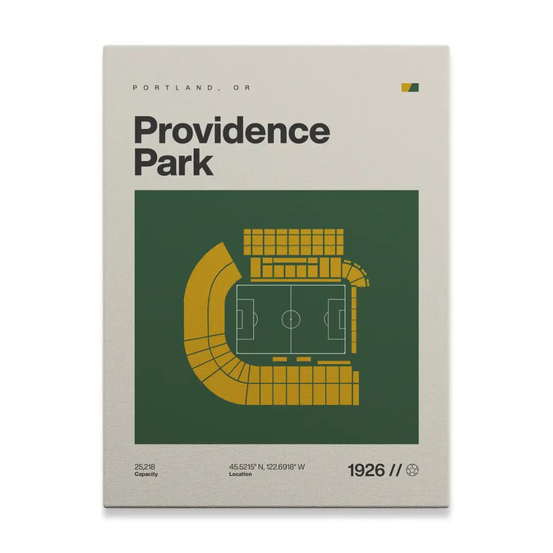 Portland Soccer Stadium Canvas Art