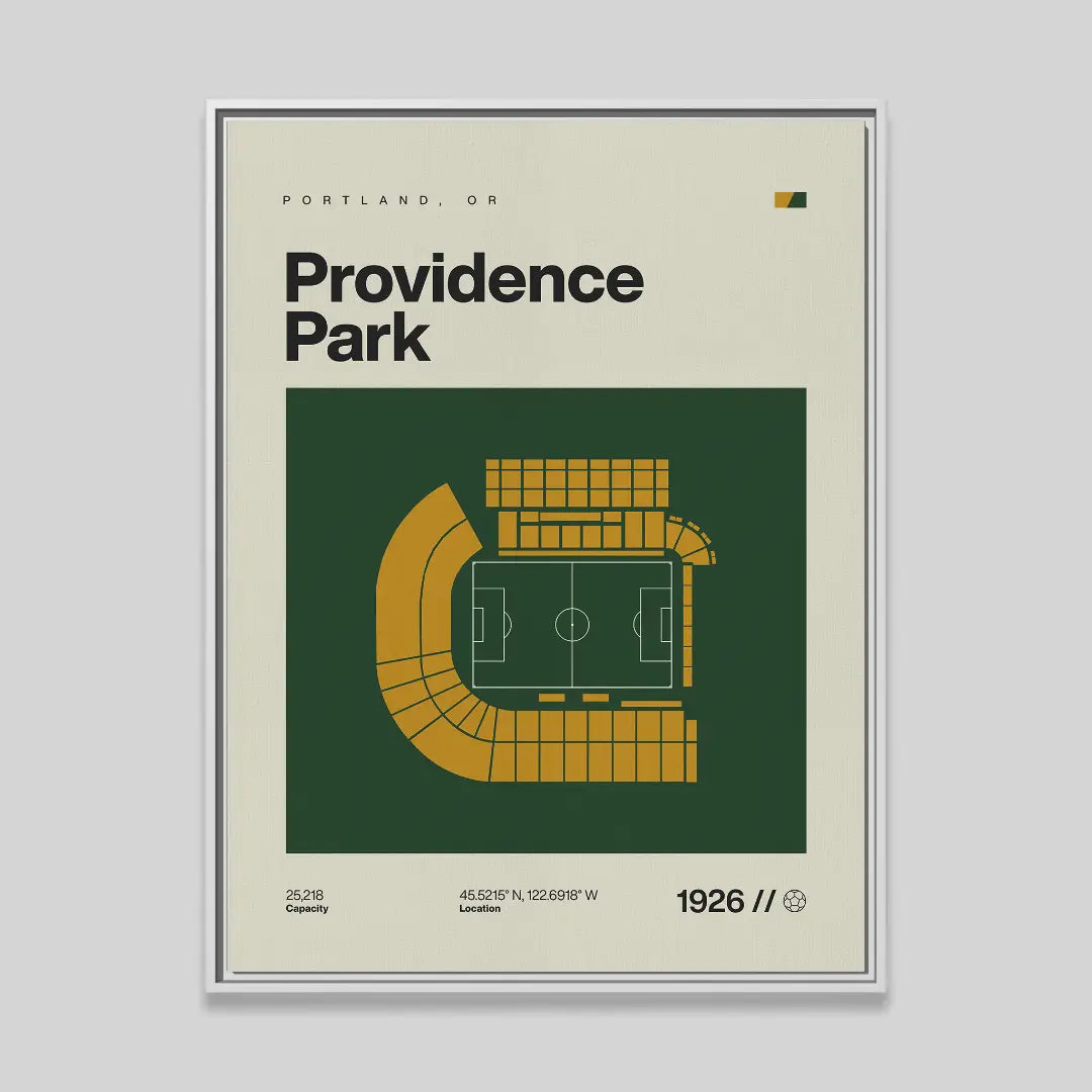 Portland Soccer Stadium Canvas Art