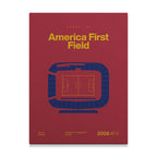 Salt Lake Soccer Stadium Bold Canvas Art