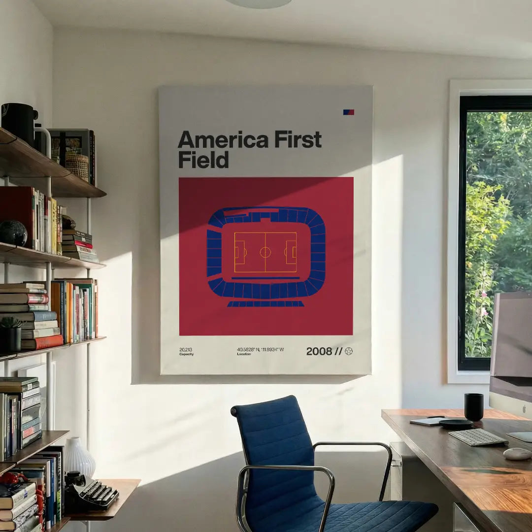 Salt Lake Soccer Stadium Canvas Art