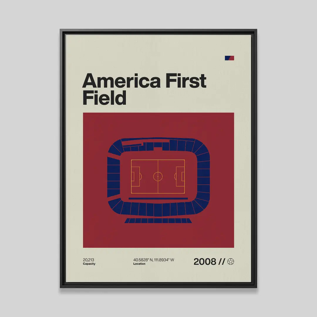 Salt Lake Soccer Stadium Canvas Art