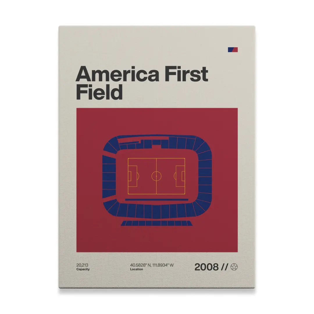 Salt Lake Soccer Stadium Canvas Art