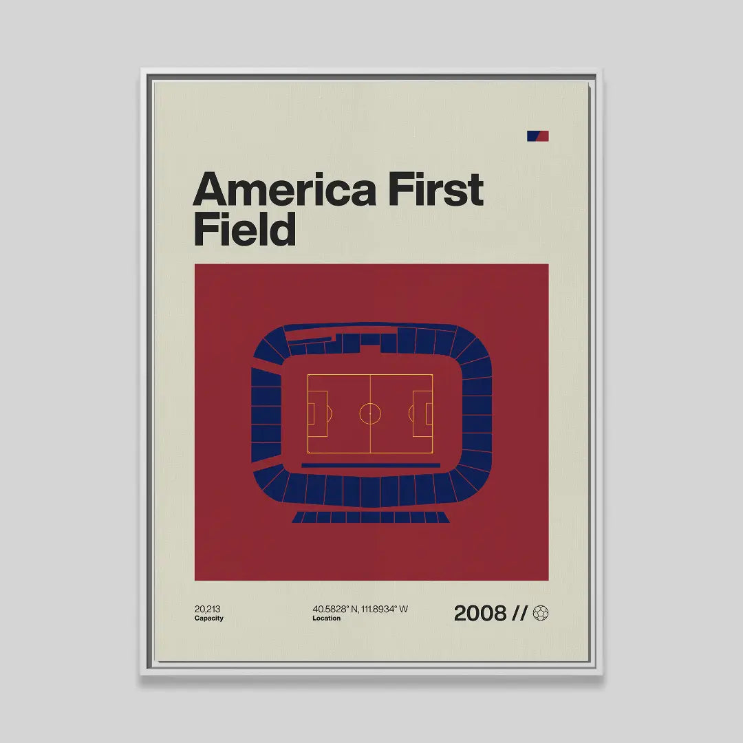 Salt Lake Soccer Stadium Canvas Art